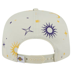 New Era Los Angeles Lakers Lunar Golfer Snapback Hat Cream