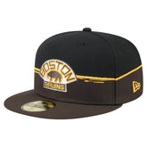 Boston Bruins New Era Vintage Color Dip 59FIFTY Fitted Hat - Brown/Black | New Era online
