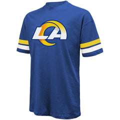 Puka Nacua Los Angeles Rams Majestic Threads Name & Number Oversized Fit T-Shirt - Royal - NFL