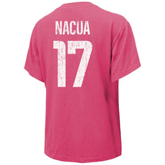 Puka Nacua Los Angeles Rams Majestic Threads Women's Name & Number T-Shirt - Pink - NFL