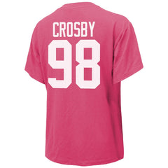 Maxx Crosby Las Vegas Raiders Majestic Threads Women's Name & Number T-Shirt - Pink - NFL