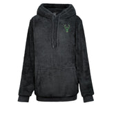 Milwaukee Bucks The Best Hoodie in the World By Jill Martin Unisex Oversized Lounge Pullover Hoodie Black