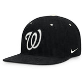 Washington Nationals Nike Pro Corduroy Structured Snapback Hat Sale