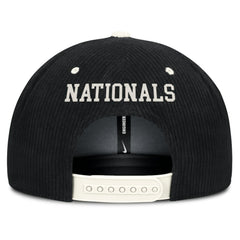 Washington Nationals Nike Pro Corduroy Structured Snapback Hat Sale