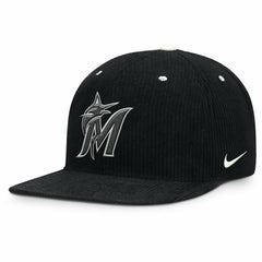 Miami Marlins Nike Pro Corduroy Structured Snapback Hat Online