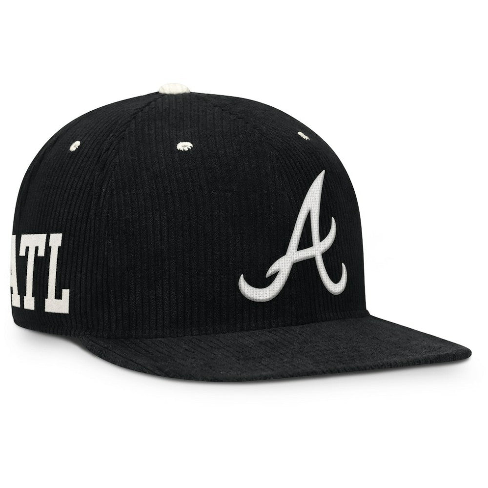 Atlanta Braves Nike Pro Corduroy Structured Snapback Hat Online