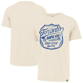 Toronto Maple Leafs '47 Poke Check Franklin T-Shirt - Cream | 47 brand online