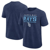 Tampa Bay Rays Logo Athletic Top Notch T-Shirt Outlet