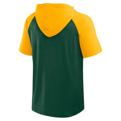 Athletics Logo Athletic Prime Raglan Short Sleeve Hoodie T-Shirt Discount