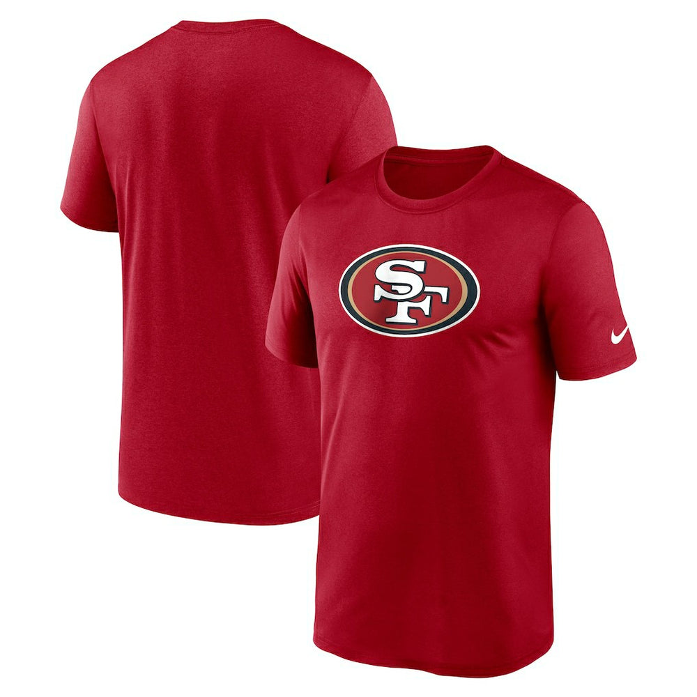 San Francisco 49ers Primetime Legend Logo Performance T-Shirt - Scarlet - Nike