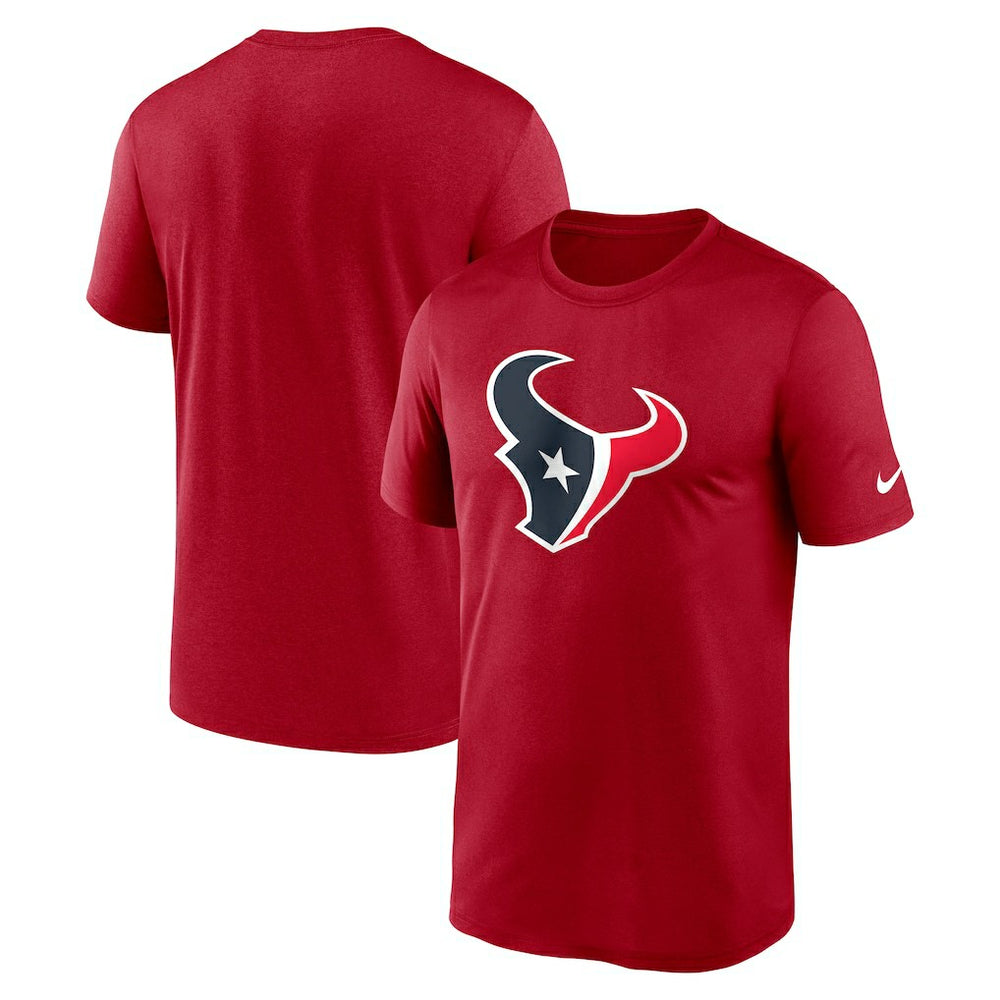 Houston Texans Primetime Legend Logo Performance T-Shirt - Red - Nike