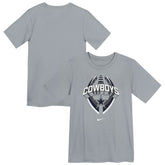 Dallas Cowboys Preschool Icon Legend Dri-FIT T-Shirt - Gray - Nike