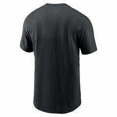 Detroit Lions Primetime Logo Essential T-Shirt - Black - Nike