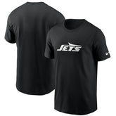 New York Jets Primetime Logo Essential T-Shirt - Black - Nike