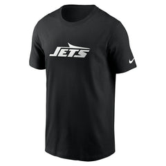 New York Jets Primetime Logo Essential T-Shirt - Black - Nike
