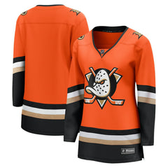 Anaheim Ducks Fanatics Women's Home Breakaway Jersey - Orange | Fanatics online