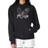Los Angeles Kings G-III 4Her by Carl Banks Women's Animal Print Heart Fleece Pullover Hoodie - Black | NHL on sale