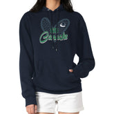 Vancouver Canucks G-III 4Her by Carl Banks Women's Animal Print Heart Fleece Pullover Hoodie - Navy | NHL discount