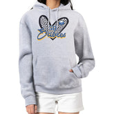 Buffalo Sabres G-III 4Her by Carl Banks Women's Animal Print Heart Fleece Pullover Hoodie - Heather Gray | NHL discount