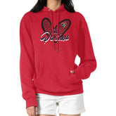 Florida Panthers G-III 4Her by Carl Banks Women's Animal Print Heart Fleece Pullover Hoodie - Red | NHL discount