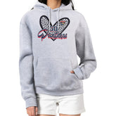 Florida Panthers G-III 4Her by Carl Banks Women's Animal Print Heart Fleece Pullover Hoodie - Heather Gray | NHL discount