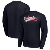 Columbus Blue Jackets Starter Tailsweep City Pullover Sweatshirt - Navy | NHL discount
