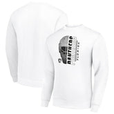 Florida Panthers Starter Half Helmet Team Logo Pullover Sweatshirt - White | NHL Clearance