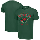 Minnesota Wild Starter Logo T-Shirt - Green | NHL Lifestyle