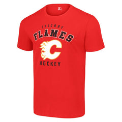 Calgary Flames Starter Logo T-Shirt - Red | NHL online