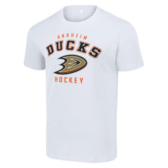 Anaheim Ducks Starter Logo T-Shirt - White | NHL on sale