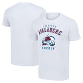 Colorado Avalanche Starter Logo T-Shirt - White | NHL on sale