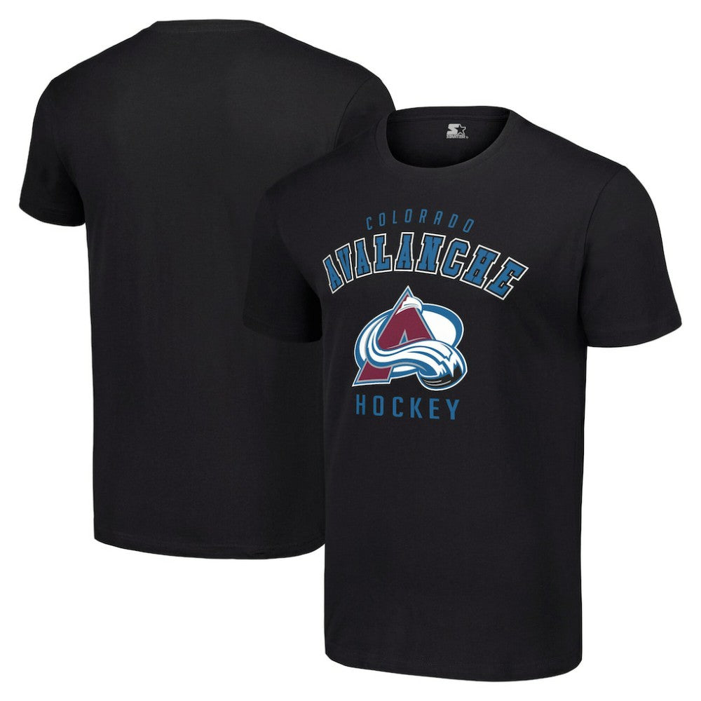 Colorado Avalanche Starter Logo T-Shirt - Black | NHL online