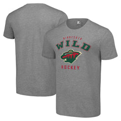 Minnesota Wild Starter Logo T-Shirt - Heather Gray | NHL sale