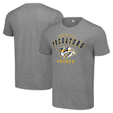 Nashville Predators Starter Logo T-Shirt - Heather Gray | NHL on sale