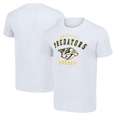 Nashville Predators Starter Logo T-Shirt - White | NHL online