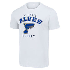 St. Louis Blues Starter Logo T-Shirt - White | NHL Clearance