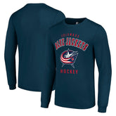 Columbus Blue Jackets Starter Logo Long Sleeve T-Shirt - Navy | NHL near me