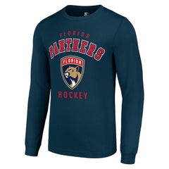 Florida Panthers Starter Logo Long Sleeve T-Shirt - Navy | NHL online