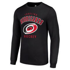 Carolina Hurricanes Starter Logo Long Sleeve T-Shirt - Black | NHL near me