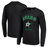 Dallas Stars Starter Logo Long Sleeve T-Shirt - Black | NHL online