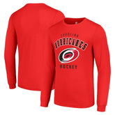 Carolina Hurricanes Starter Logo Long Sleeve T-Shirt - Red | NHL discount