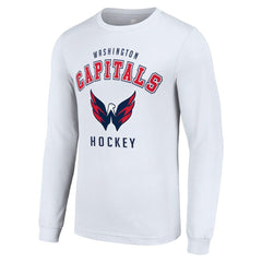 Washington Capitals Starter Logo Long Sleeve T-Shirt - White | NHL near me