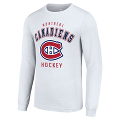 Montreal Canadiens Starter Logo Long Sleeve T-Shirt - White | NHL near me