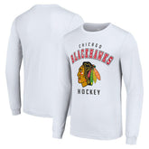 Chicago Blackhawks Starter Logo Long Sleeve T-Shirt - White | NHL sale