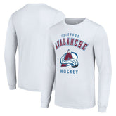 Colorado Avalanche Starter Logo Long Sleeve T-Shirt - White | NHL near me