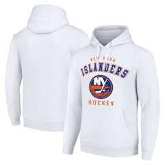 New York Islanders Starter Logo Pullover Hoodie - White | NHL discount