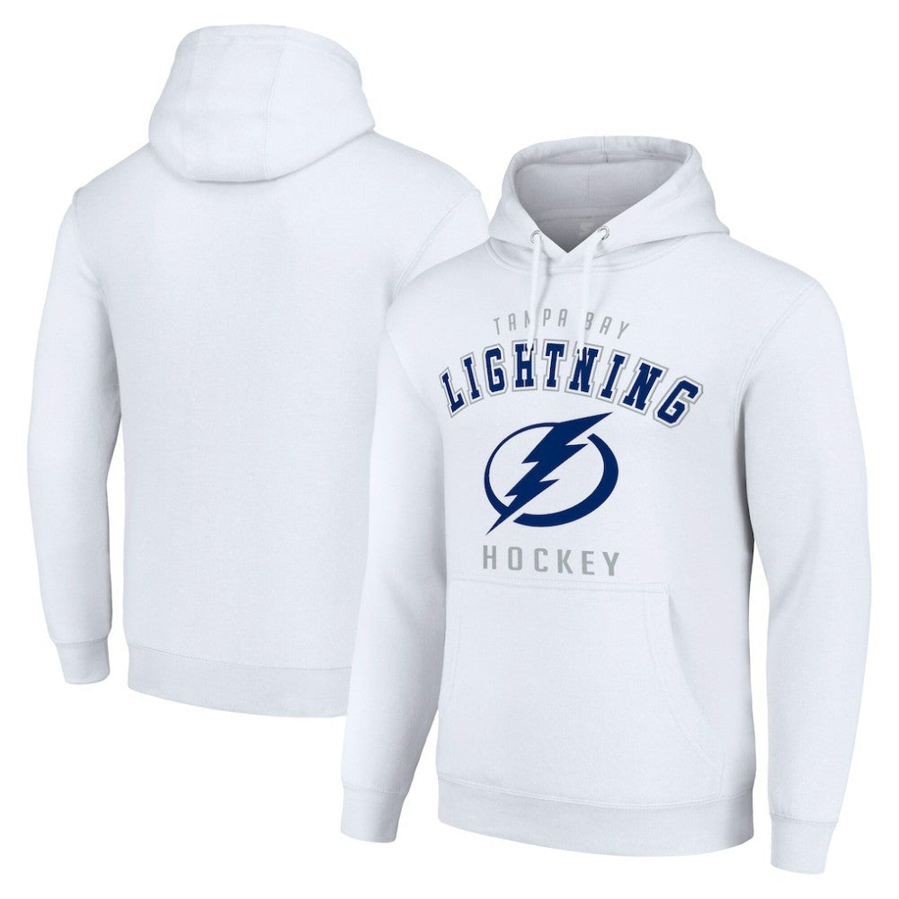 Tampa Bay Lightning Starter Logo Pullover Hoodie - White | NHL near me