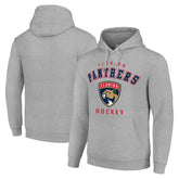 Florida Panthers Starter Logo Pullover Hoodie - Heather Gray | NHL near me