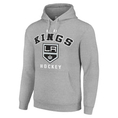 Los Angeles Kings Starter Logo Pullover Hoodie - Heather Gray | NHL online