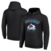 Colorado Avalanche Starter Logo Pullover Hoodie - Black | NHL online